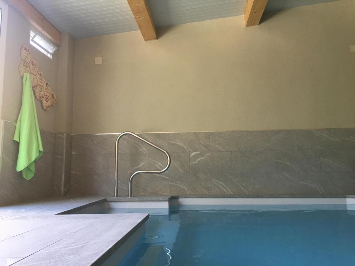 Can Musiquem Amb Piscina Les Planes d'Hostoles Kültér fotó